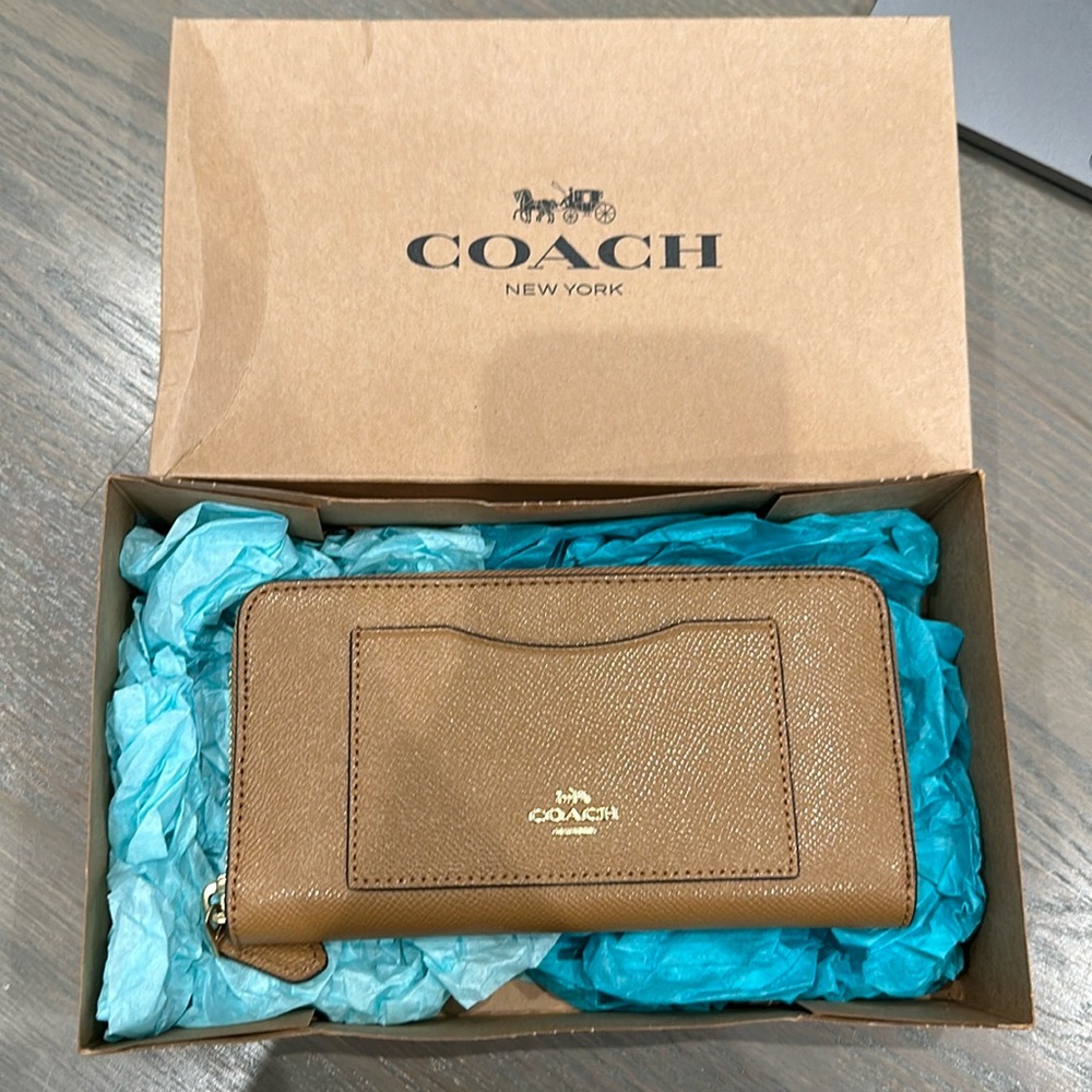 Coach Camel Wallet